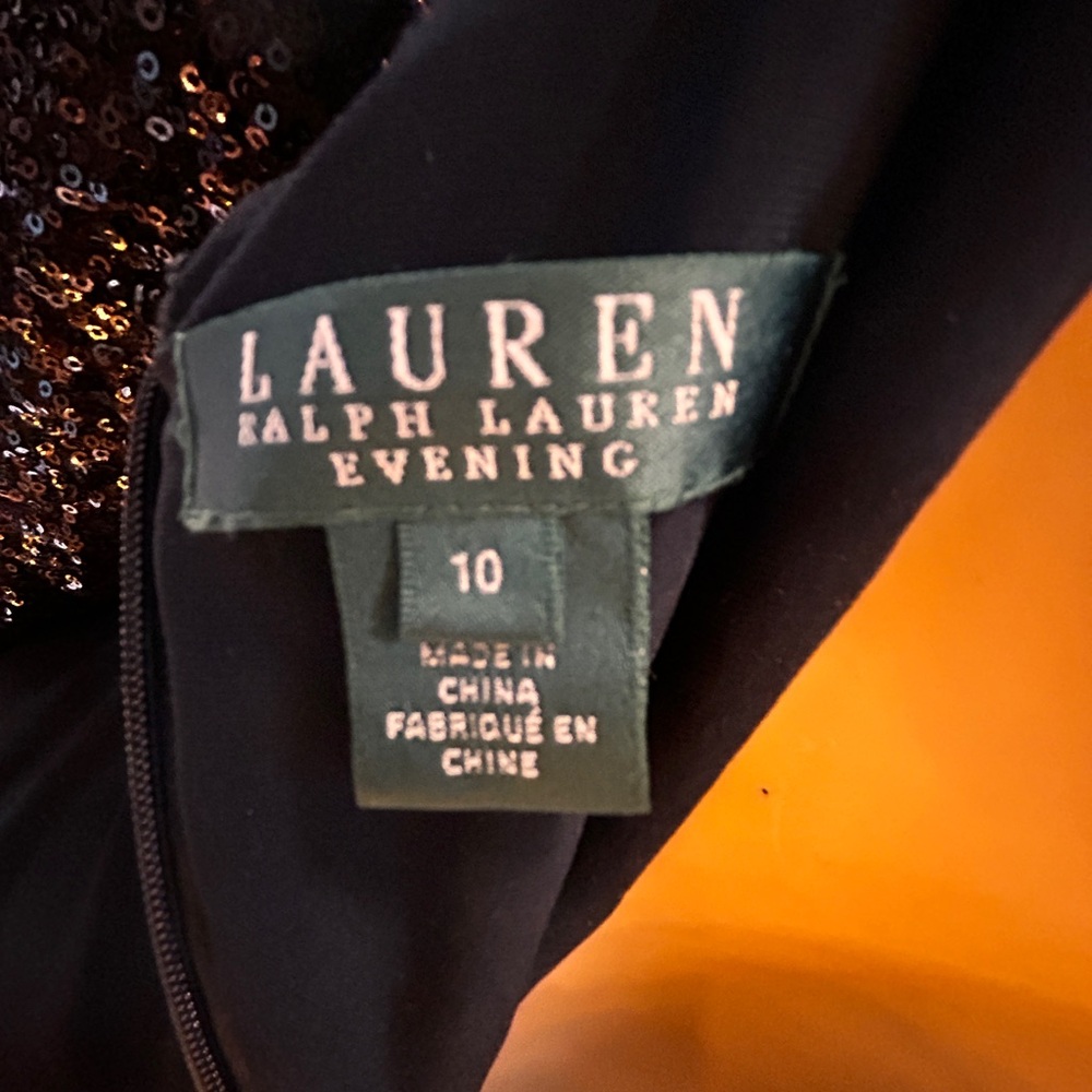Elegant Black Dress with Sequins – Size 10 ✨